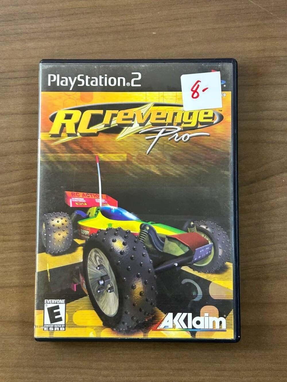 RC Revenge Pro PS2 PlayStation 2 2001 CIB Manual Disc Case Acclaim